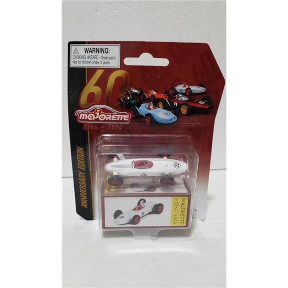 60th Anniversary Edition Majorette First Ever Diecast Car WHITE #22 Collectible - Picture 6 of 10